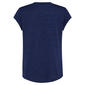 Girls (7-16) adidas® Cap Sleeve Slim Fit Mélange Emblem Tee - image 3