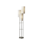 HomeRoots 68in. Silver Three Light Novelty Floor Lamp - image 1