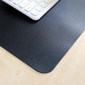 Floortex® Desktex® Black Vinyl Rectangular Desk Pad - image 6
