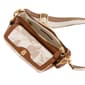 Tommy Bahama Leather Trim Floral Double Crossbody - image 4