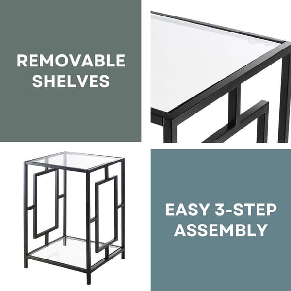 Convenience Concepts Town Square Metal End Table