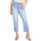 Juniors YMI&#40;R&#41; High Rise Crop Straight Leg Jeans - image 1
