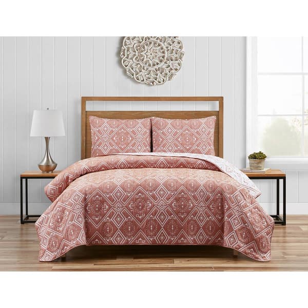 Design Studio Santa Fe Tribal Reversible Quilt Set - image 