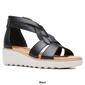Womens Clarks® Collections Jillian Bright Strappy Sandals - image 7