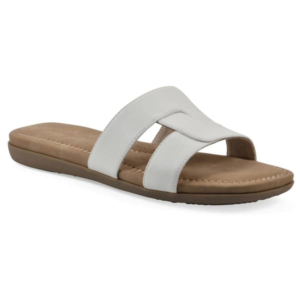 Womens Cliffs by White Mountain Fraida Slide Sandals - image 