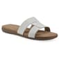 Womens Cliffs by White Mountain Fraida Slide Sandals - image 1