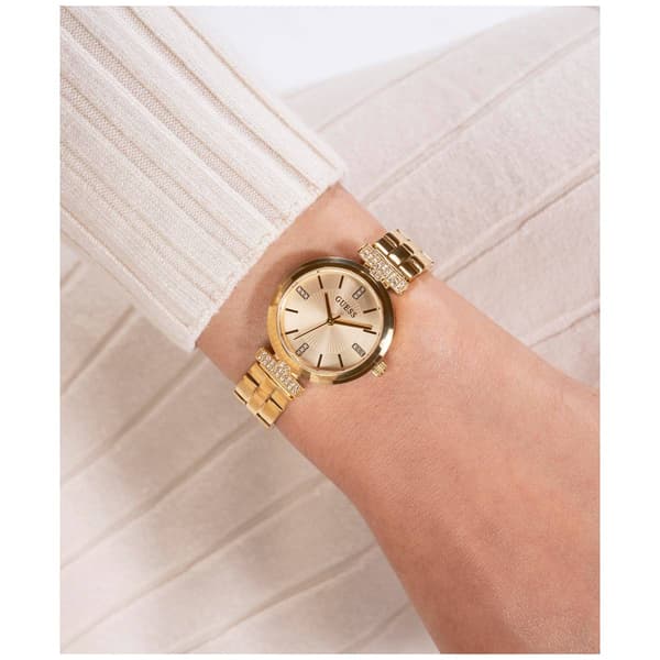 Womens Guess Watches® Array Gold Watch - GW0762L2