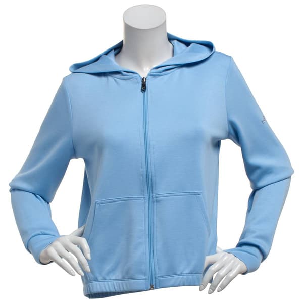Womens Bebe Sport Long Sleeve Zipper Front Hoodie - image 