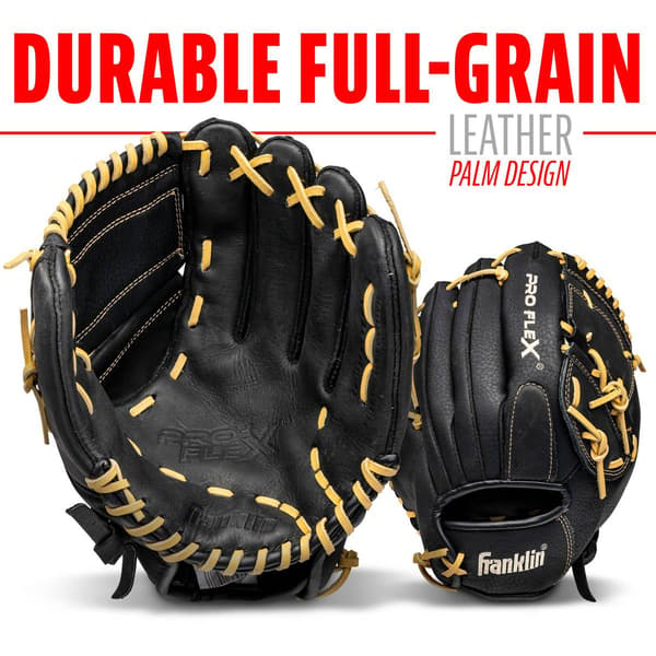 Franklin® 12in. Pro Flex Hybrid Black/Camel Glove