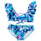 Girls (7-16) Raisins Agua Caliente Ruffle Bikini Swim Set - image 1
