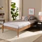 Baxton Studio Marieke Ash Walnut Wood Twin Platform Bed Frame - image 6
