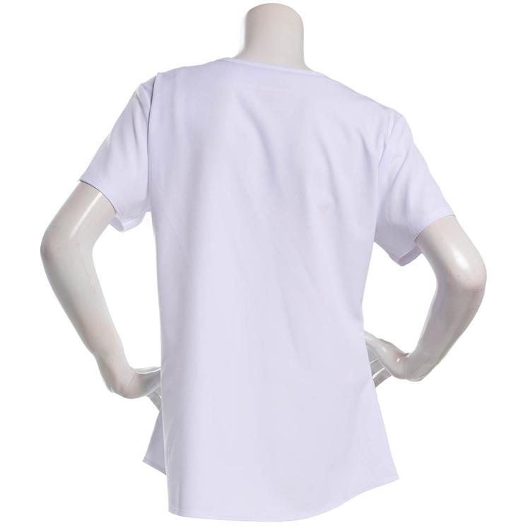 Womens Skechers Short Sleeve V-Neck Scrub Top with 3 Pockets