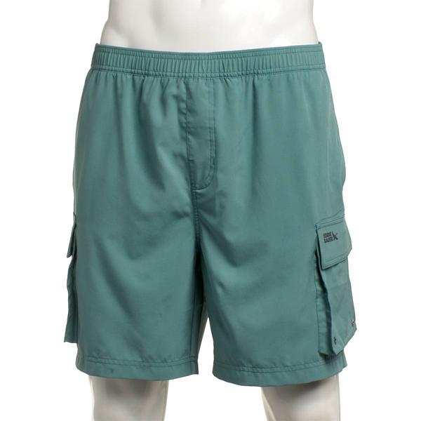 Mens Eddie Bauer® Cargo Pocket Swim Trunks - image 