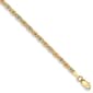 Unisex Gold Classics&#8482; 2.75mm. 14k Tri-Color Valentino Necklace - image 2