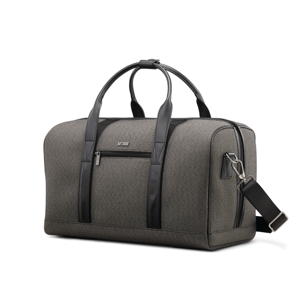 Hartmann Herringbone Deluxe Weekend Duffel - image 