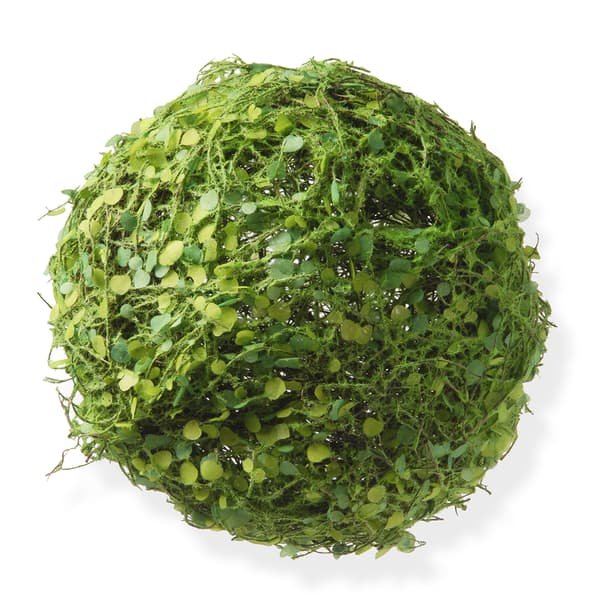 National Tree 8in. Mini Leaves Ball - image 