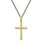 Gold Classics(tm) 10kt. Yellow Gold Cross Pendant Necklace - image 1