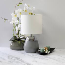 Simple Designs Modern Contemporary Two Toned Touch Table Lamp