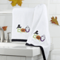 Avanti Colorful Boo Halloween 2pk. Embroidered Hand Towels - image 3