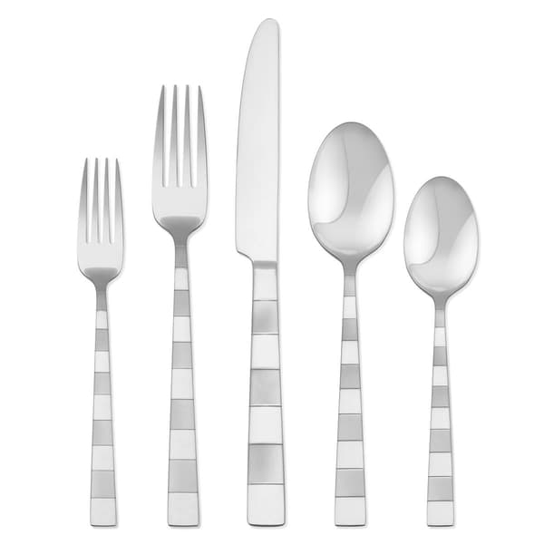 Hampton Forge Frederick Frosted 20pc. Flatware Set - image 