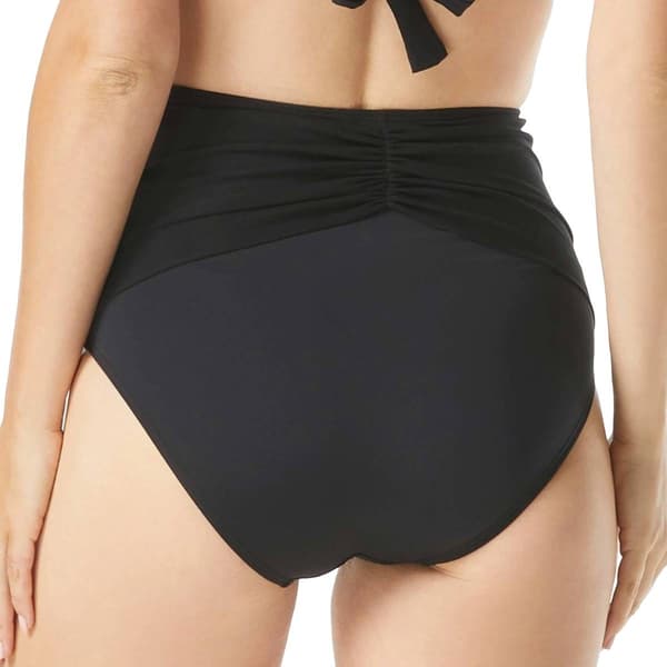 Womens CoCo Reef Diva High Waist Solid Brief Swim Bottoms