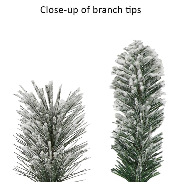 Puleo International 6ft. Pre-Lit Spruce Christmas Tree