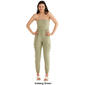 Juniors No Comment Ruched Tube Top Cargo Jumpsuit - image 4