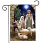 Briarwood Lane Away in a Manger Christmas Garden Flag - image 1