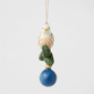 Jim Shore Heartwood Creek Blue & Gold Dove Christmas Ornament - image 4