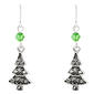Snowflake/Christmas Tree/Star CZ Earring Set - image 6