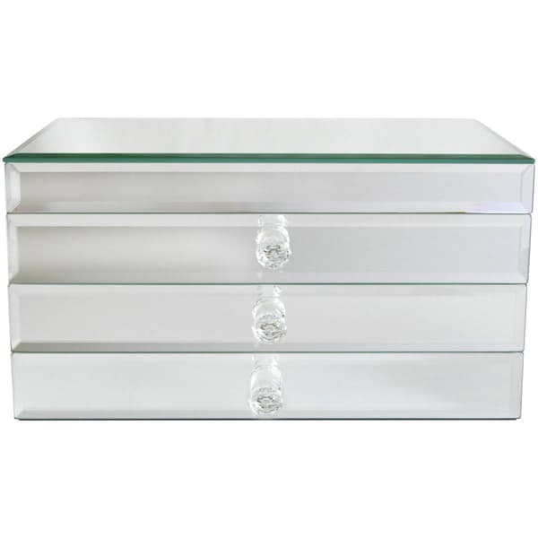 Mele & Co. Maxine Mirrored Jewelry Box