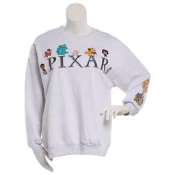 Juniors Freeze Pixar Embroidered Screen Fleece Sweatshirt