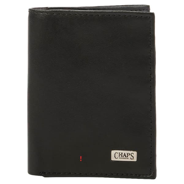 Mens Chaps Sheepskin Trifold Wallet