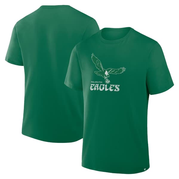 Mens Fanatics Nfl Philadelphia Eagles Heritage Logo Short Sleeve - image 