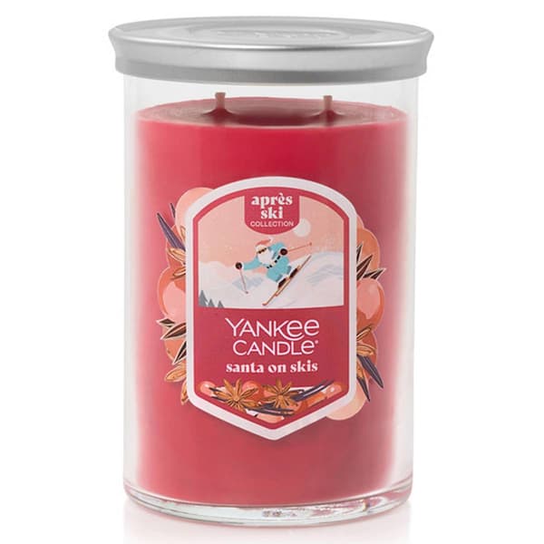 Yankee Candle&#174; 2 Wick Santa on Skis Tumbler Candle