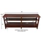 Casual Contemporary Living Solid Acacia TV Stand - image 3