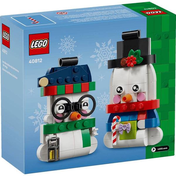 LEGO® Snowman Ornaments Building Kit