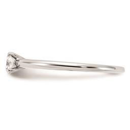 Pure Fire 14kt. White Gold Solitaire Lab Grown Diamond Ring