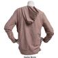 Womens Yogalicious Long Sleeve Zip Up Side Ruche Maternity Hoodie - image 2