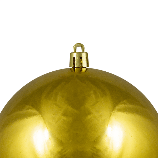 Northlight 4in. Shiny Vegas Gold Christmas Ball Ornament