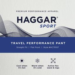 Mens Haggar® Sport Tech Performance Pants