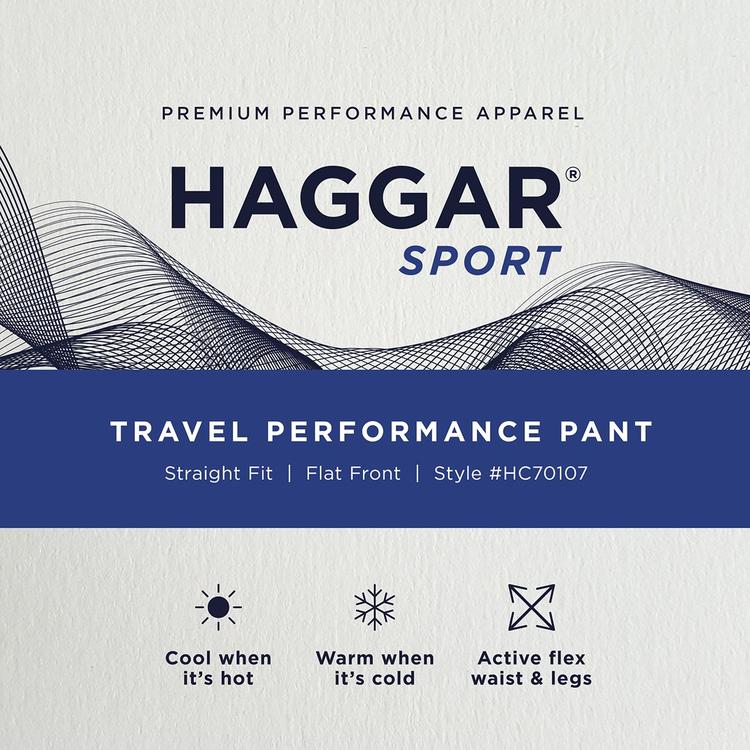 Mens Haggar® Sport Tech Performance Pants