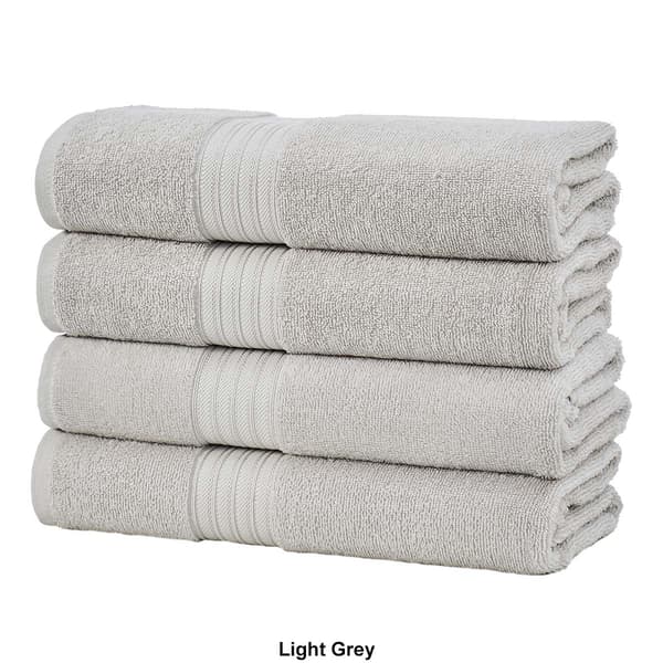 FreshFolds Cooper 4pc. Soft Cotton Classic Bath Towel Set