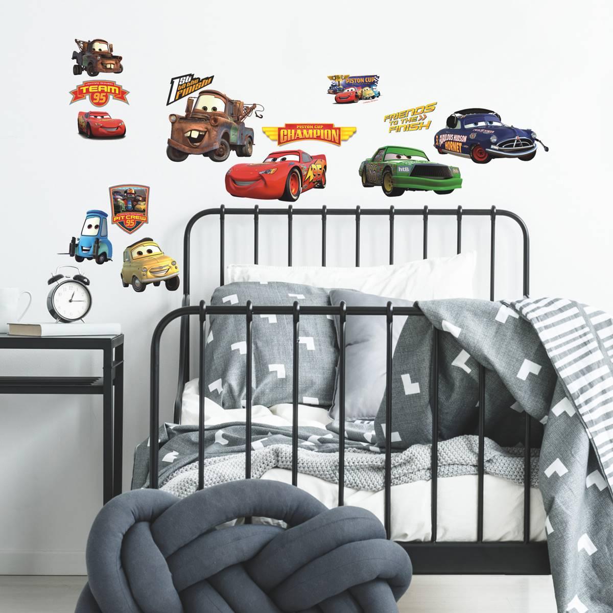 RoomMates® Cars - Piston Cup Champs Peel & Stick Wall Decal