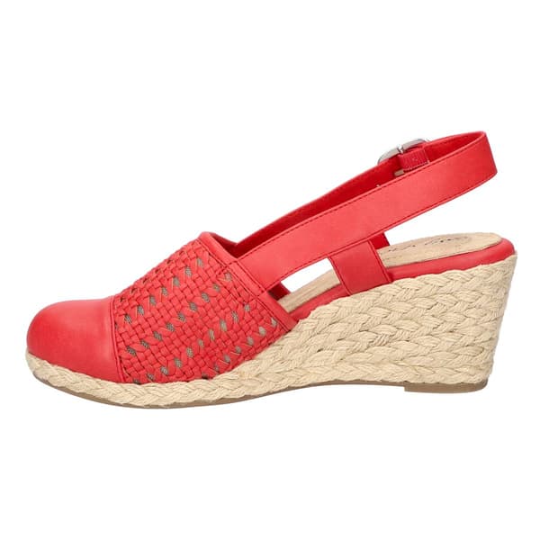 Womens Easy Street Taffy Slingback Espadrilles Wedges Sandals