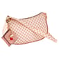 DS Fashion Blush Gingham Shoulder Bag - image 2