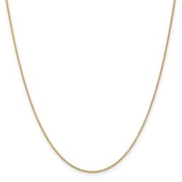 Gold Classics(tm) 1.2mm. 14k Gold Cable Chain Necklace