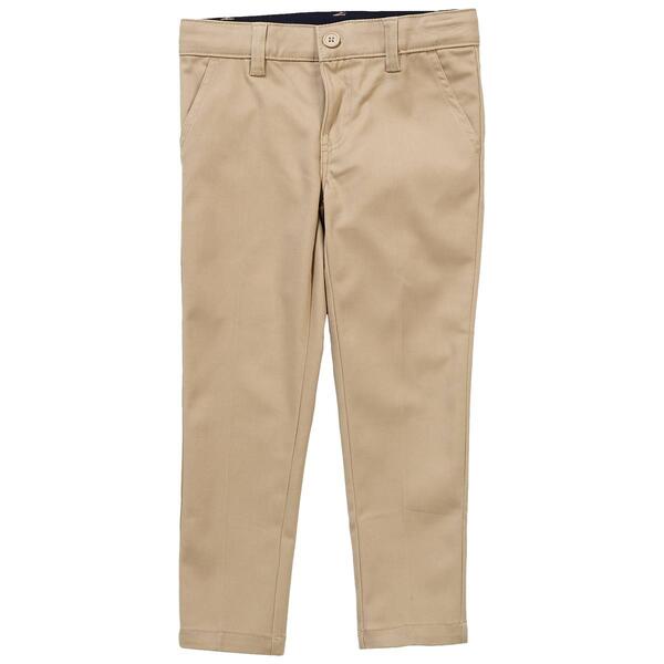 Boys &#40;4-7&#41; Comfort Waist Band Straight Fit Uniform Pants - image 