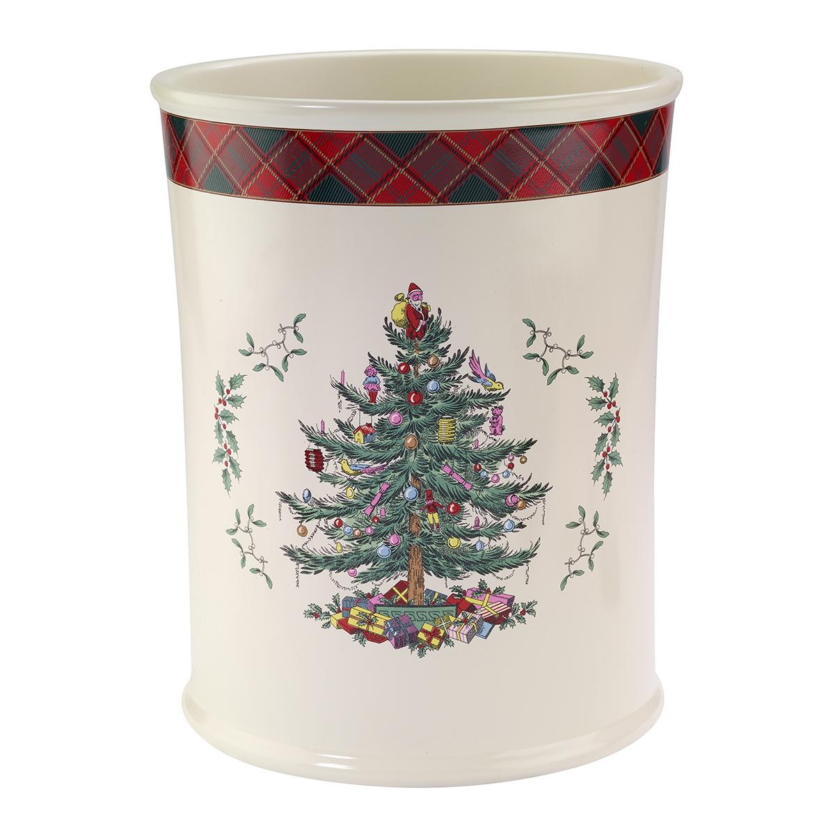 Spode(R) Tree Tartan Wastebasket