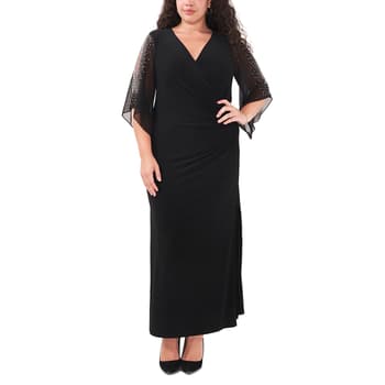 Boscov's plus shop size evening gowns